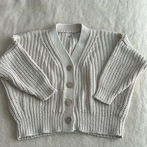 Babaa Cotton Cardigan No.18 in Natural